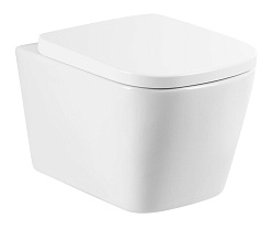 BelBagno Унитаз подвесной Albano BB120CHR/BB120SC безободковый – фотография-1